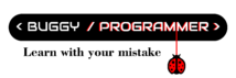 Buggy programmer logo