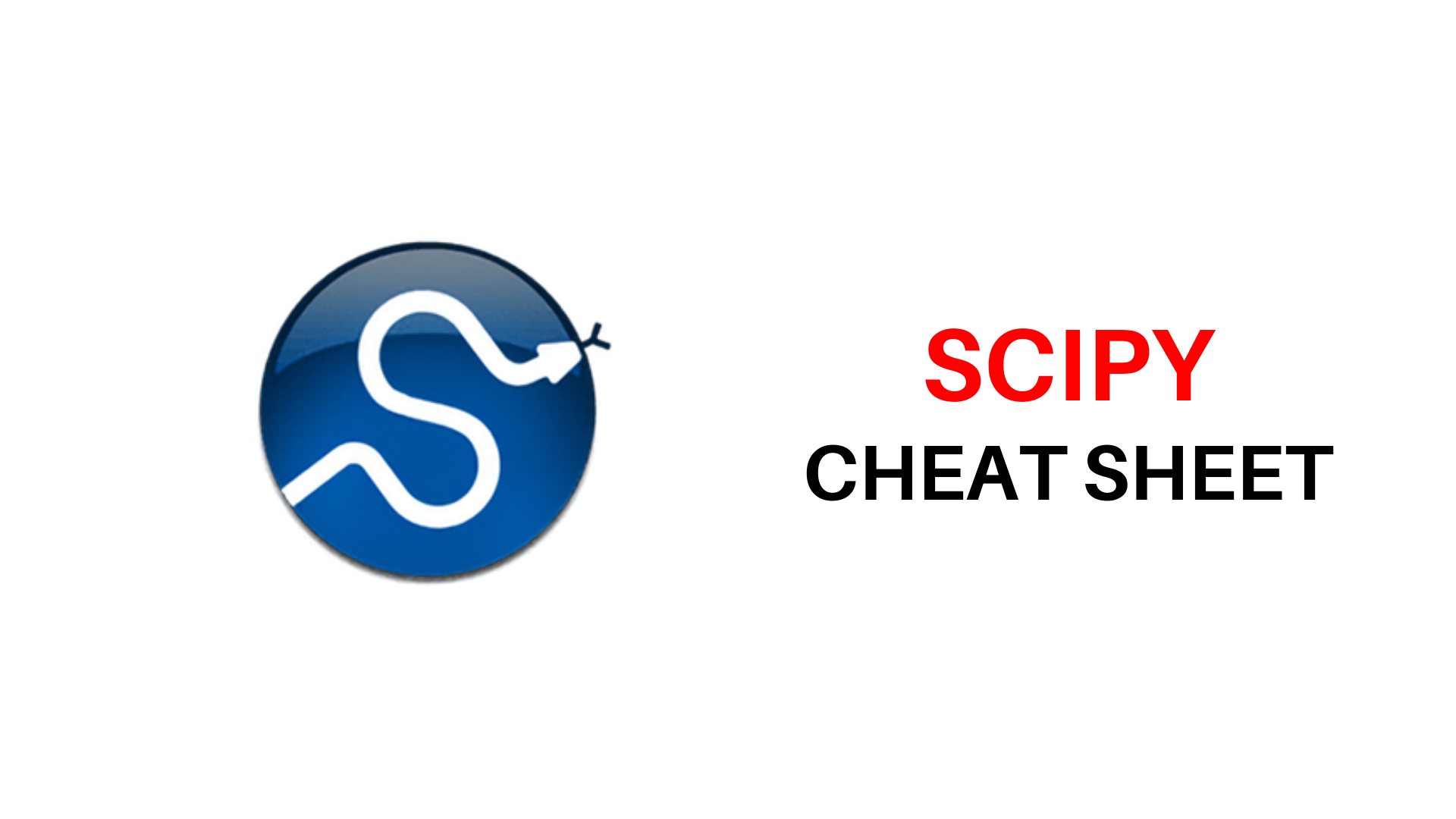 Download SciPy cheatsheet pdf