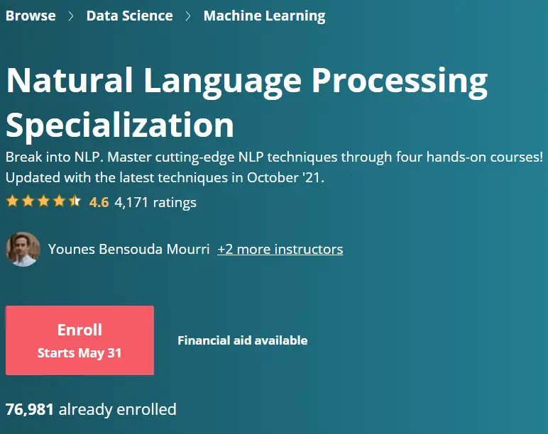 3 2 best courses for natural language processing,natural language processing with python,nlp courses