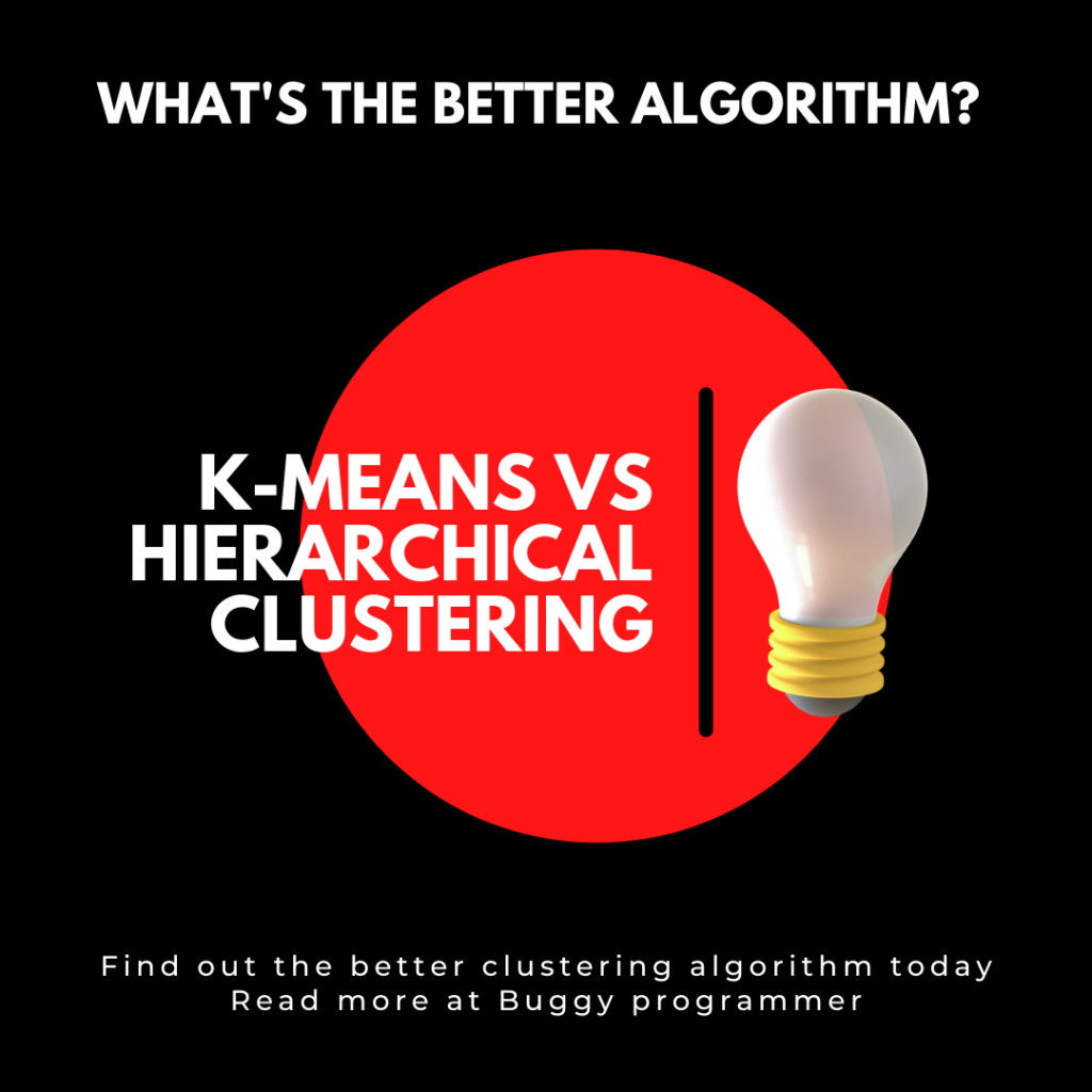 K-means vs hierarchical clustering: What is better?