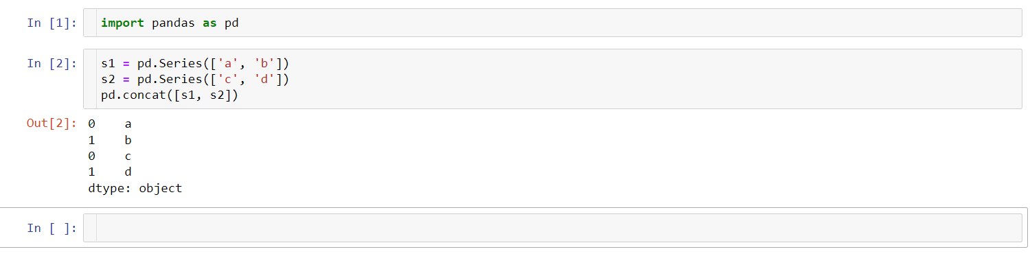 Simple explanation on the usage Pandas Concat vs append